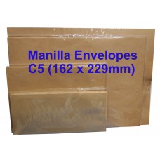 Winpaq C5 Manilla Envelope 6-3/8x9 (20s)