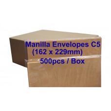 Winpaq C5 Manilla Envelopes 6-3/8x9 (box)