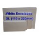 Winpaq DL White Envelope 110x220mm (20s)
