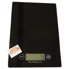 Jet Black Digital Weighing Scale (up to 5kg)